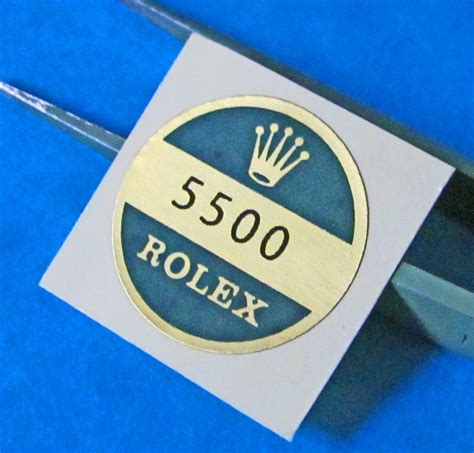 rolex 5500 case back only|Rolex watch case back.